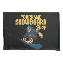 カスタムスノーボーダースノーボーディングショップビッグエア 枕カバー