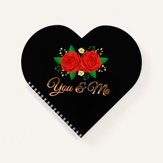 カスタムスパイラルノートブックデザイン |注パーソナライズされた意 ノートブック (正面)