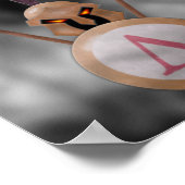 カスタムスパルタンキャンバス ポスター (角)