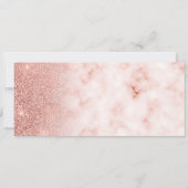 カスタムスパ日バラ金ゴールド伝票証明書 招待状 (裏面)