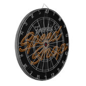 カスタムスピードショップピントリ改造ピンガレージダーク ダーツボード (正面左)