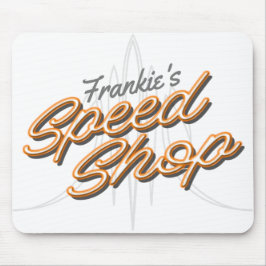カスタムスピードショップピントリ改造ピンガレージ マウスパッド