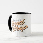 カスタムスピードショップピントリ改造ピンガレージ マグカップ (正面左)