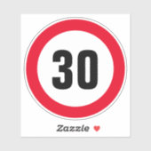 カスタムスピードリミットビニールのシールと番号 シール (シート)