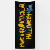 カスタムスプクトカキュラーハロウィーン装飾パーティー 横断幕 (縦)