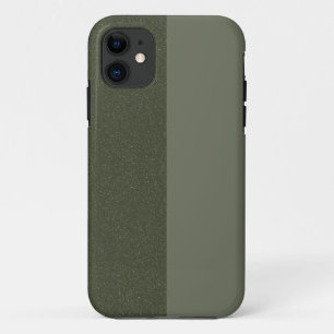 カスタムスプリットマット+テクスチャード緑iPhone 11ケース iPhone 11 ケース