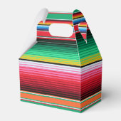 カスタムスペインのセラプメキシコ毛布パーソナライズされた フェイバーボックス (裏面サイド)