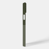 カスタムスペックルトップモスグリーンiPhone 14 Plusケース Case-Mate iPhoneケース (裏面 / 右)