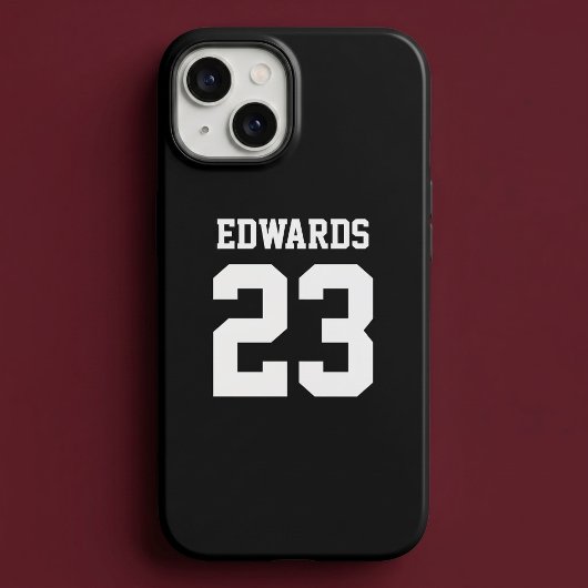 カスタムスポーツの番号と名前 Case-Mate iPhoneケース