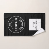 カスタムスポーツチームロゴ、チーム、プレイヤー名 ハンドタオル (ハンドタオル)