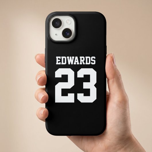 カスタムスポーツナンバー＋名前 Case-Mate iPhoneケース