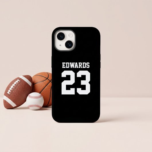 カスタムスポーツナンバー+名前 Case-Mate iPhoneケース