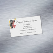 カスタムスポーツバスケットボールコーチストア マグネット名刺 (インサイチュ)