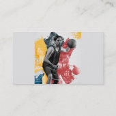 カスタムスポーツバスケットボールコーチストア 名刺 (裏面)