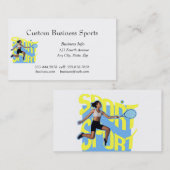 カスタムスポーツバスケットボールフィットネスコーチテニス 名刺 (正面/裏面)