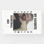 カスタムスポーツパパスポーツママ写真テンプレート 横断幕 (横)