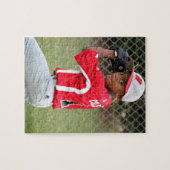 カスタムスポーツ写真パズル ジグソーパズル (横)