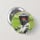 カスタムスポーツ写真独自の追加写真 缶バッジ (正面&裏面)