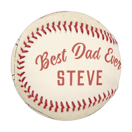 カスタムスポーツ野球 野球ボール (正面左)