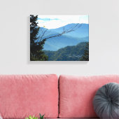 カスタムスモーキーマウンテンキャンバス キャンバスプリント (インサイチュ (リビング))