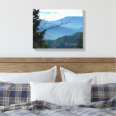 カスタムスモーキーマウンテンキャンバス キャンバスプリント (インサイチュ (寝室))