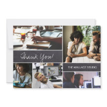 カスタムスモールビジネス向けフォト感謝していコラージュ