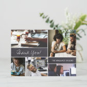 カスタムスモールビジネス向けフォト感謝していコラージュ (スタンド正面)