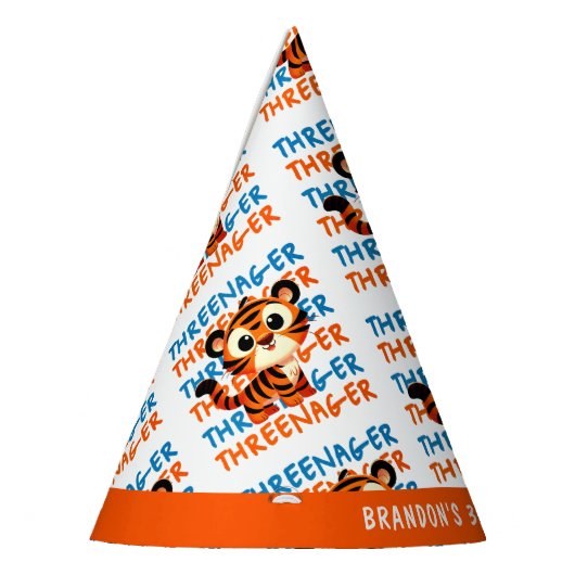 カスタムスレネガータイガーボーイ3歳 パーティーハット (左)