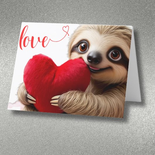 カスタムスロース Valentine Love Slothmate シーズンカード