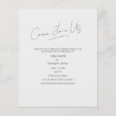 カスタムス結婚ワズチラシ チラシ (裏面)