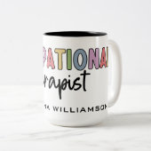 カスタムセラピストOTギフト ツートーンマグカップ (正面右)