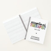 カスタムセラピストOTギフト ノートブック (内部)