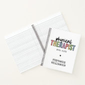 カスタムセラピストPT卒業プレゼント ノートブック (内部)