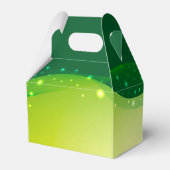 カスタムセントパトリックの日グリーンクールスパークルパーティー フェイバーボックス (裏面サイド)