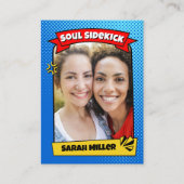 カスタムソウルシスターカードギフト漫画トレーディングカード コーリングカード (正面)