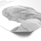 カスタムソクラテス感動的引用文ポスター ポスター (角)