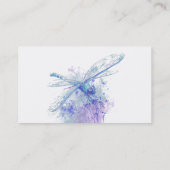 カスタムソフトウォーター色ブルートンボ 名刺 (裏面)