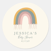 カスタムソフトパステルボホレインボインボービーベビーシャワー