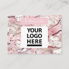 カスタムソフトピンクフローラ用の電池名刺 名刺