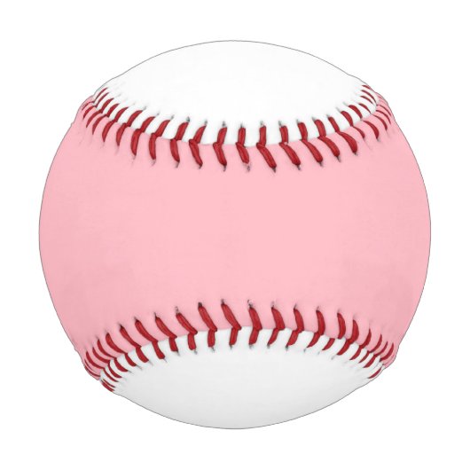 カスタムソフトピンク野球 野球ボール (正面)