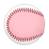 カスタムソフトピンク野球 野球ボール (正面左)