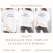 カスタムソーシャルクラブ赤面カクテルバチェロレッテ スウェットシャツ