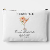 カスタムソーシャルクラブ赤面カクテルブライデスメイド アクセサリーポーチ (正面)