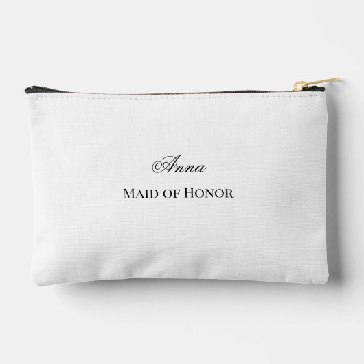 カスタムソーシャルクラブ赤面カクテルブリデスメイドスモール アクセサリーポーチ (裏面)