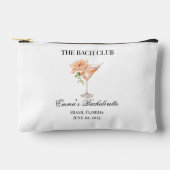 カスタムソーシャルクラブ赤面カクテルブリデスメイドスモール アクセサリーポーチ (正面)