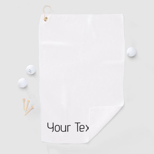 カスタムタイガーウッズロゴゴルフクラブタオル ゴルフタオル (インサイチュ)