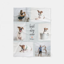 カスタムタイトル編集可能カラーフォトコラージュブランケット