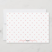 カスタムタイトル編集可能カラーモダンホリデーカード シーズンカード (裏面)