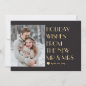 カスタムタイトル編集可能カラーモダンホリデーカード シーズンカード (正面)