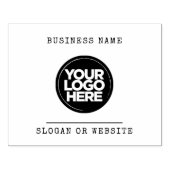 カスタムタイプライターのビジネスロゴ、名前、Webサイト ラバースタンプ (インプリント)